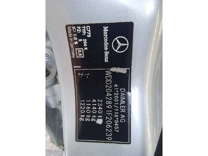 mercedes-benz clase c (w204) familiar del año 2008