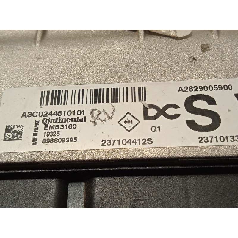 Recambio de centralita motor uce para renault kadjar 1.3 tce referencia OEM IAM 237104412S  A3C0244610101