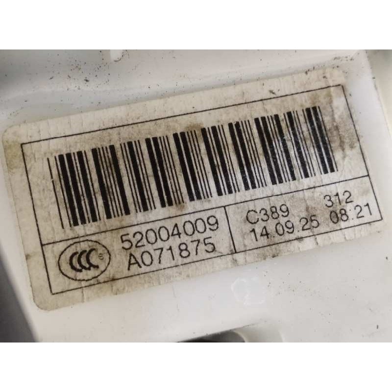 Recambio de cerradura puerta delantera derecha para fiat nuova 500 (150) blackjack referencia OEM IAM 52004009  52041737