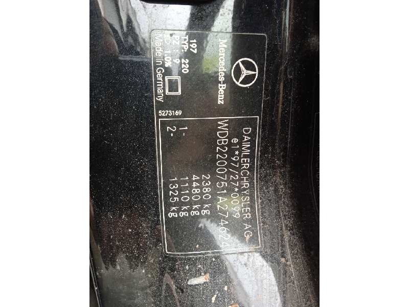 mercedes-benz clase s (w220) berlina del año 2002