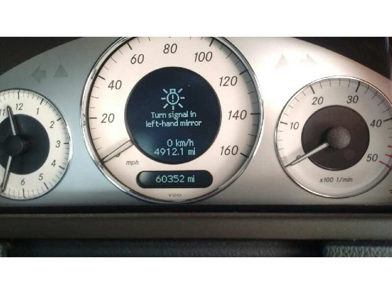 mercedes-benz clase clk (w209) coupe del año 2009