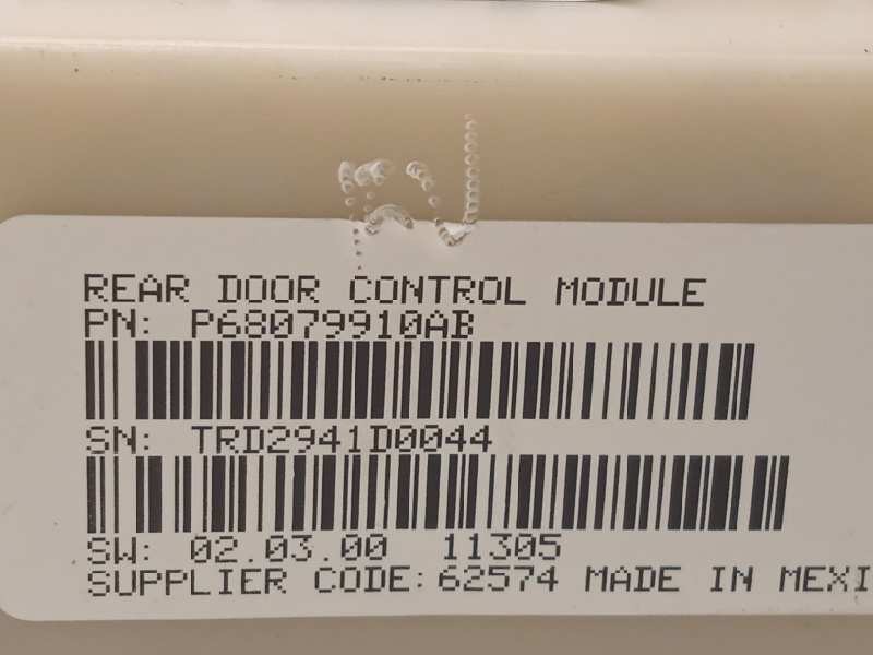 Recambio de modulo confort para lancia voyager (404) gold referencia OEM IAM P68079910AB K68079910AB 68079910AB