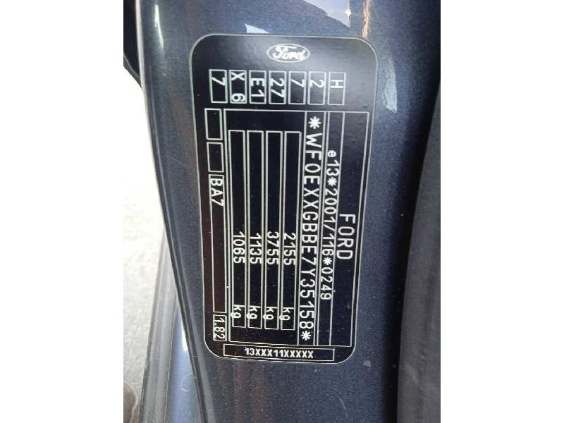 ford mondeo ber. (ca2) del año 2007