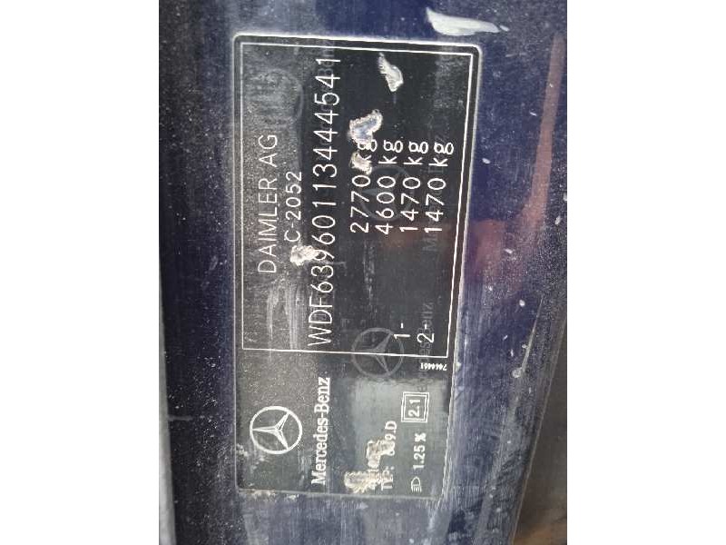 mercedes-benz vito (w639) basic, combi del año 2008