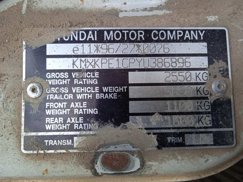 mitsubishi galloper (hyundai) del año 2000