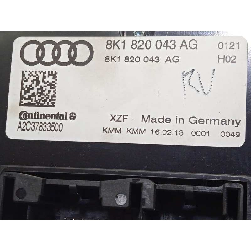 Recambio de mando climatizador para audi a4 avant (8k5) (2008) básico referencia OEM IAM 8K1820043AG 8K1820043AGXZ A2C37833500
