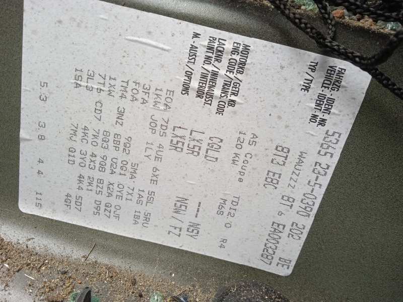 audi a5 coupe (8t) del año 2013