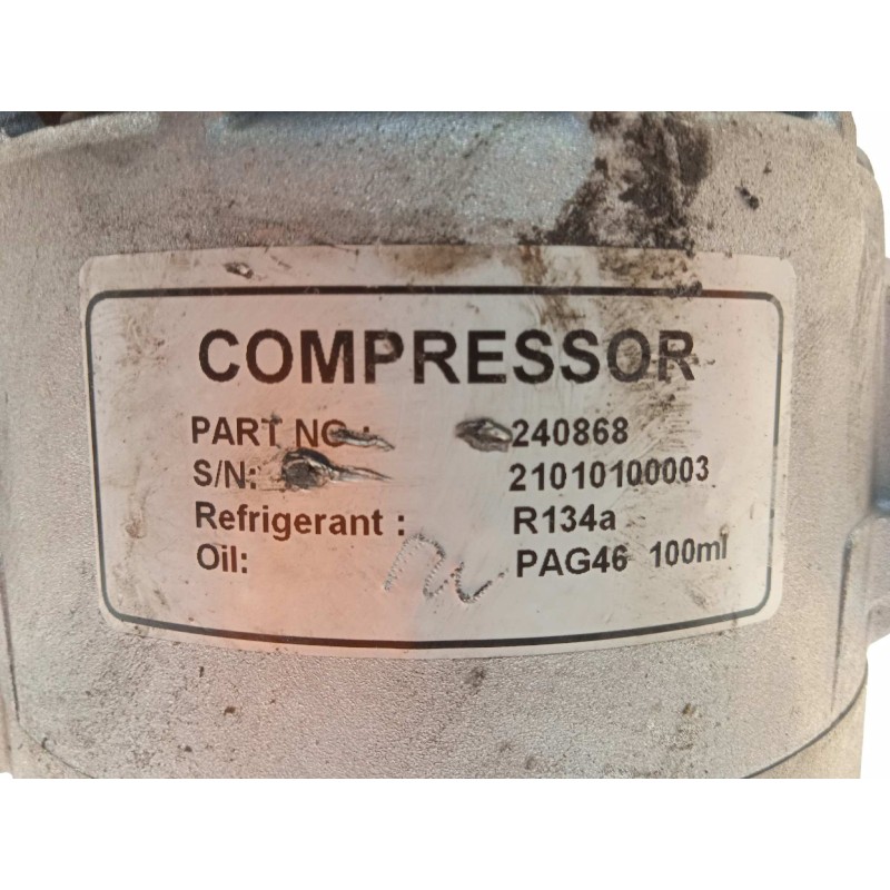 Recambio de compresor aire acondicionado para opel astra h ber. sport referencia OEM IAM 240868  93169376