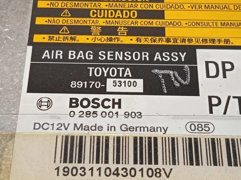 Recambio de centralita airbag para lexus is200 (ds2/is2) 200d referencia OEM IAM 8917053100  0285001903