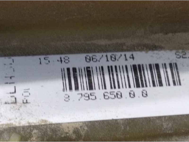 Recambio de radiador agua para fiat nuova 500 (150) blackjack referencia OEM IAM 879565000  51934449
