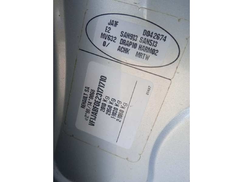 renault scenic rx4 (ja0) del año 2000