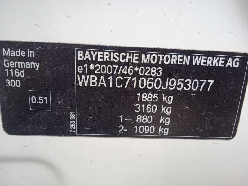 bmw serie 1 lim. (f20) del año 2014