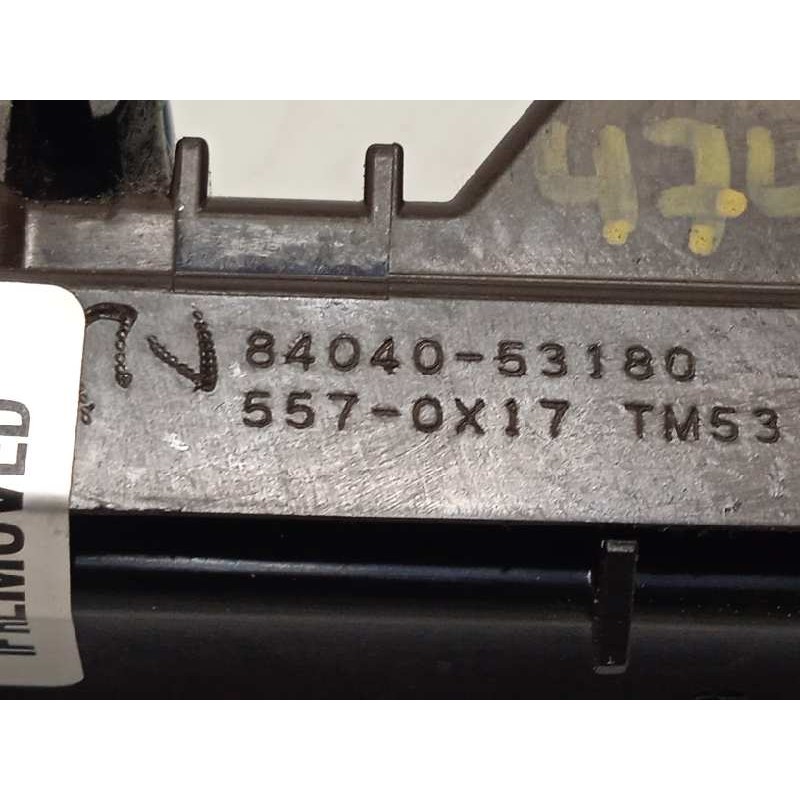 Recambio de mando elevalunas delantero izquierdo para lexus is200 (ds2/is2) 200d referencia OEM IAM 8404053180  