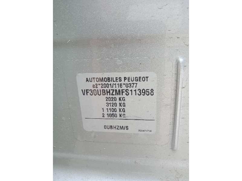 peugeot 3008 del año 2015