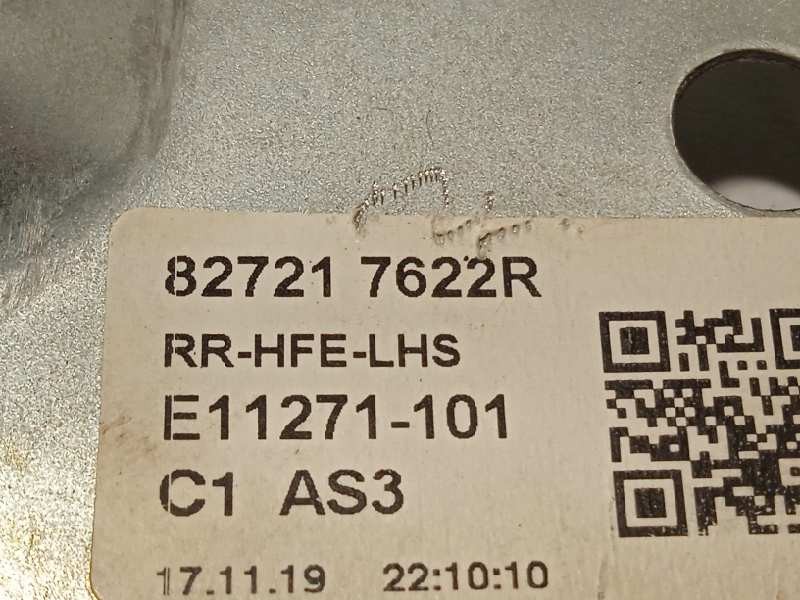 Recambio de elevalunas trasero izquierdo para renault kadjar 1.3 tce referencia OEM IAM 827217622R  