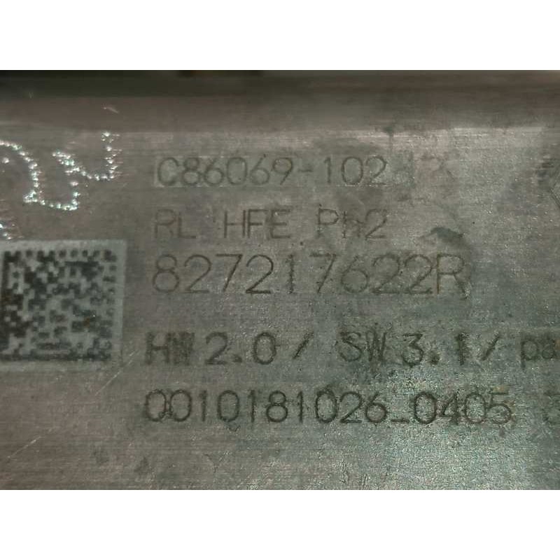 Recambio de elevalunas trasero izquierdo para renault kadjar 1.3 tce referencia OEM IAM 827217622R  