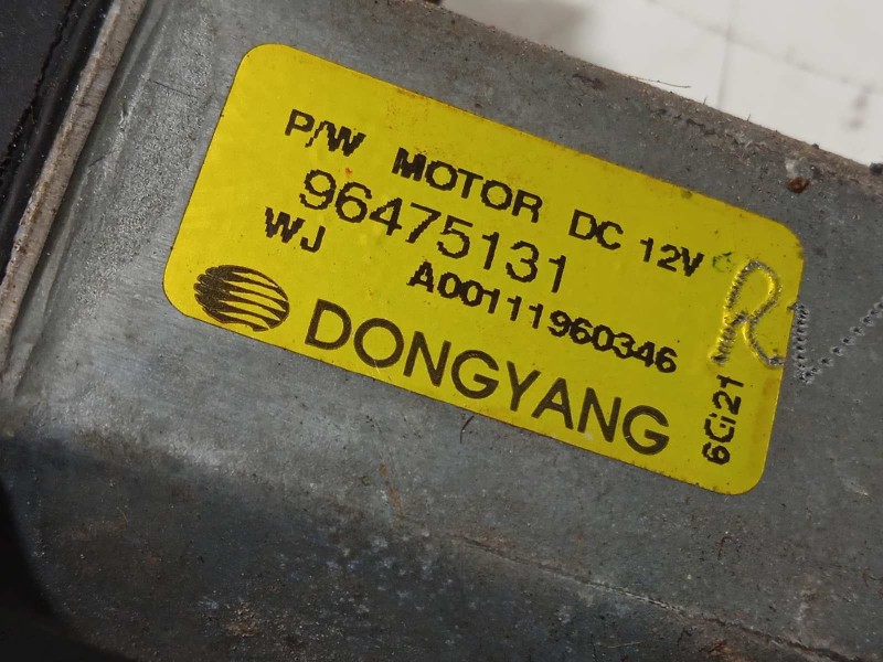 Recambio de elevalunas trasero izquierdo para chevrolet nubira wagon sx referencia OEM IAM 96475131  