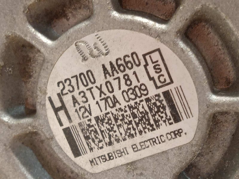 Recambio de alternador para subaru legacy lim. b14 limited referencia OEM IAM 23700AA660  A3TX0781