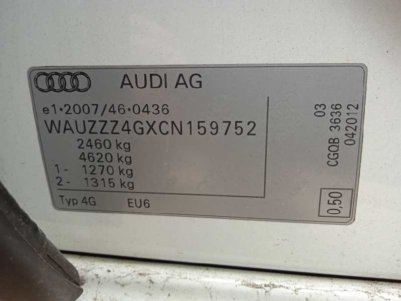 audi a7 sportback (4ga) del año 2012