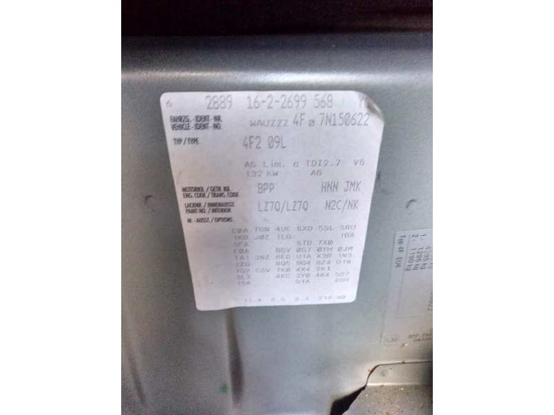 audi a6 berlina (4f2) del año 2007