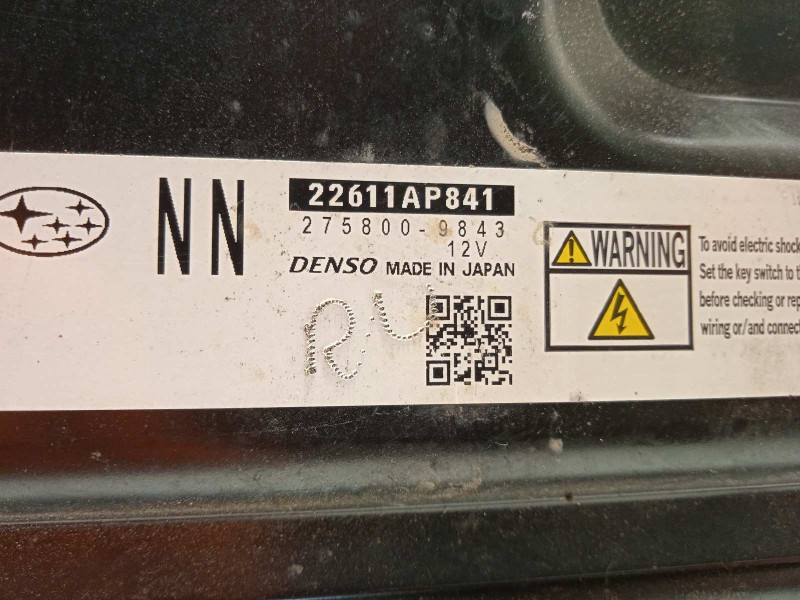 Recambio de centralita motor uce para subaru legacy lim. b14 limited referencia OEM IAM 22611AP841  2758009843