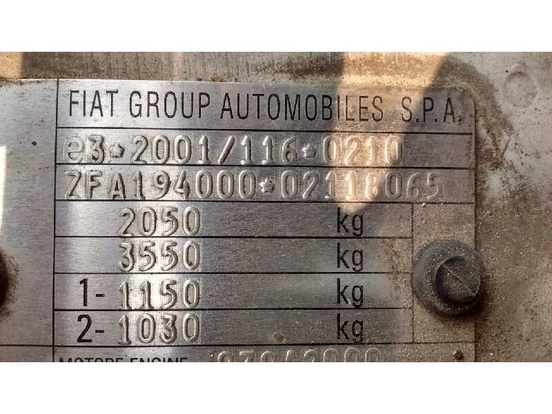 fiat croma (194) del año 2009