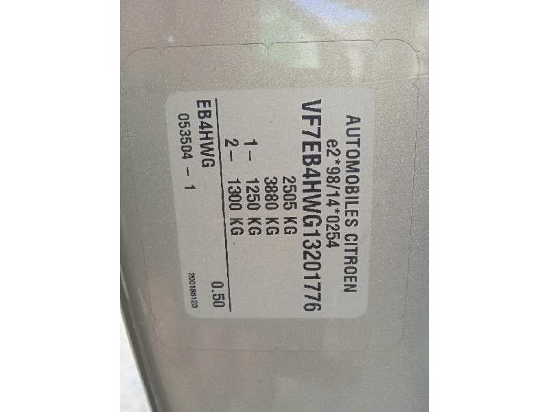 citroën c8 del año 2005