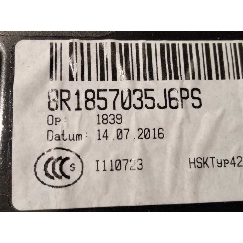 Recambio de guantera para audi q5 (8r) 2.0 tdi quattro (140kw) referencia OEM IAM 8R1857104J 8R1857104J6PS 8R1857104