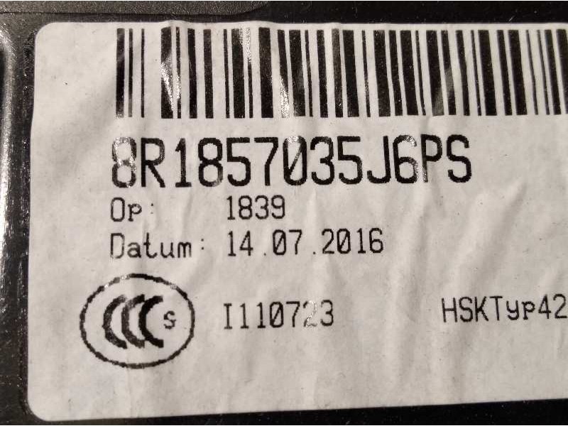 Recambio de guantera para audi q5 (8r) 2.0 tdi quattro (140kw) referencia OEM IAM 8R1857104J 8R1857104J6PS 8R1857104