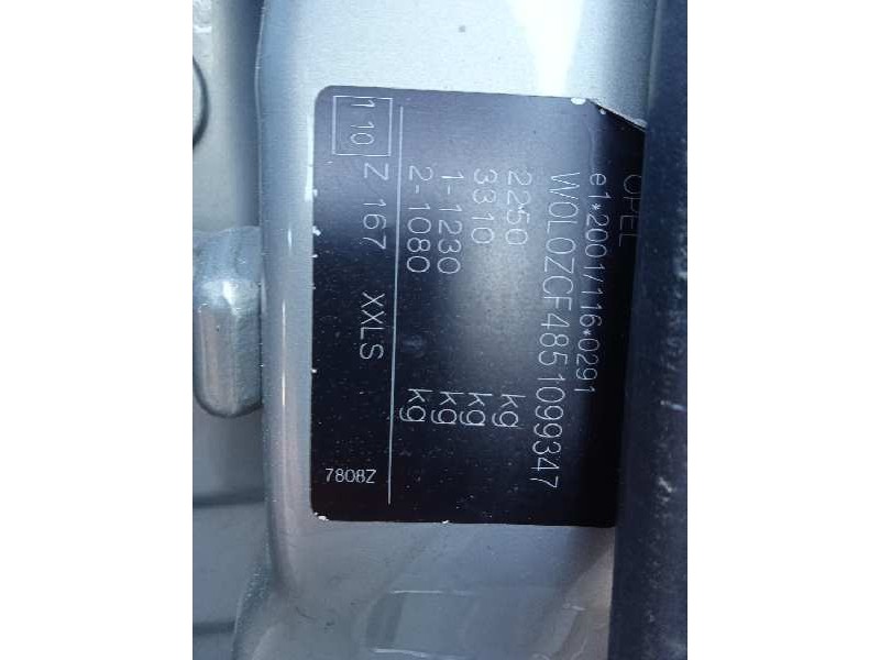 opel signum del año 2005