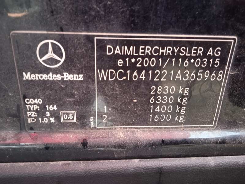 mercedes-benz clase m (w164) del año 2008