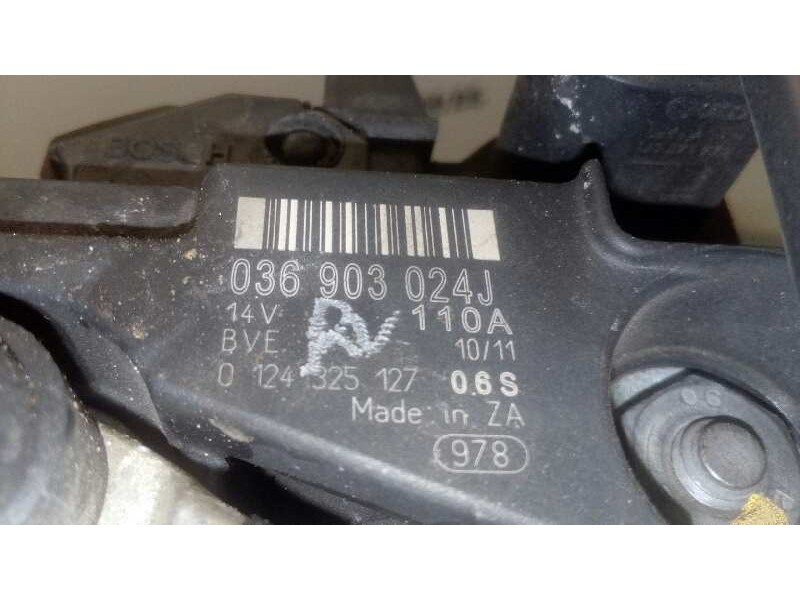 Recambio de alternador para volkswagen polo (6r1) advance referencia OEM IAM 036903024J  0124325127