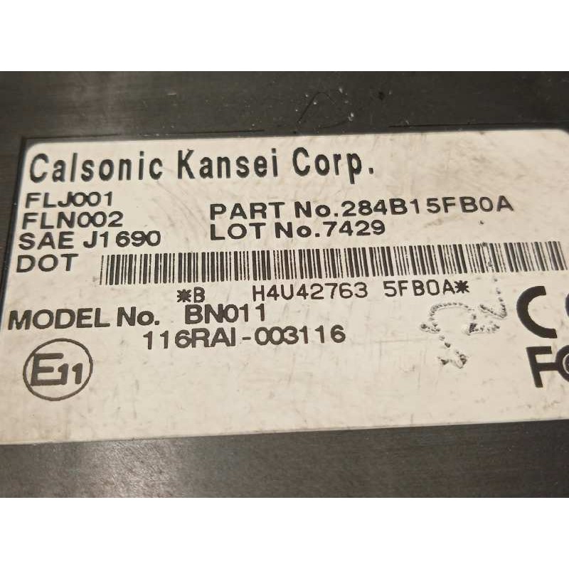 Recambio de modulo electronico para nissan micra v (k14) 1.5 dci turbodiesel cat referencia OEM IAM 284B15FB0A  