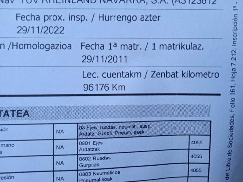 chevrolet captiva del año 2011