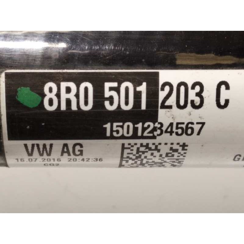 Recambio de transmision trasera derecha para audi q5 (8r) 2.0 tdi quattro (140kw) referencia OEM IAM 8R0501203C  