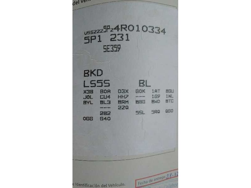 seat altea (5p1) del año 2004