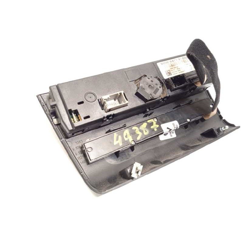 Recambio de mando climatizador para bmw serie 1 berlina (e81/e87) 118d referencia OEM IAM 64119182287  9182287