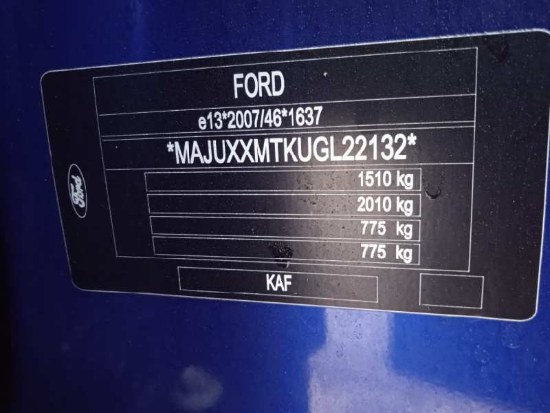 ford ka+ del año 2016