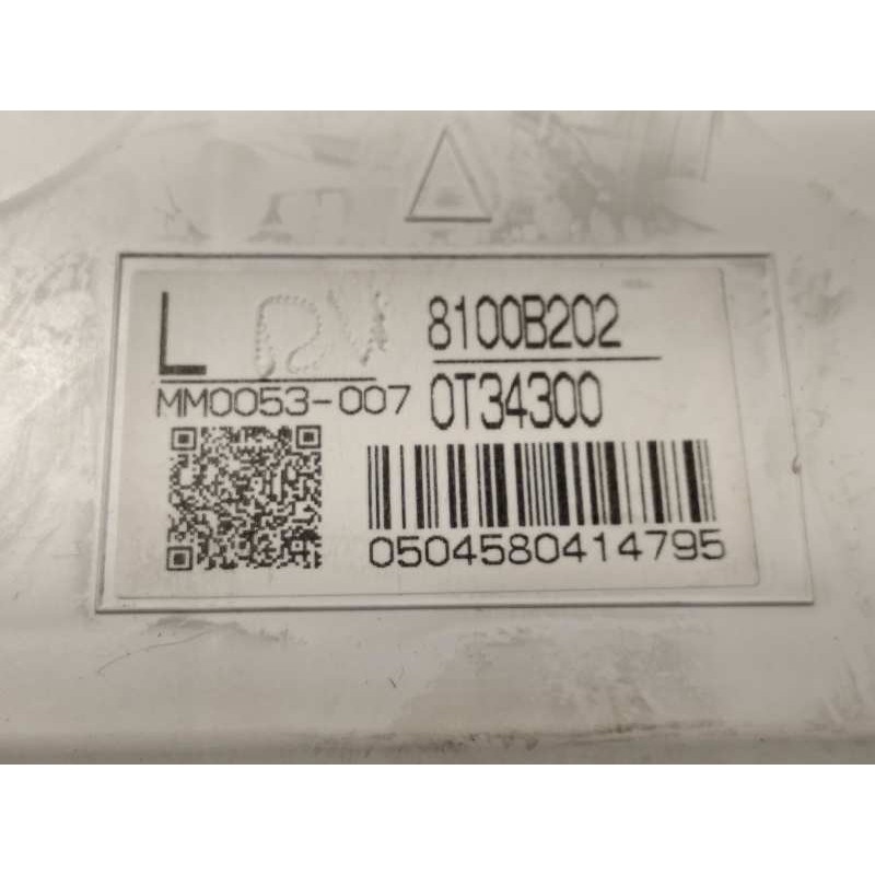 Recambio de cuadro instrumentos para mitsubishi outlander (cw0) 2.2 di-d cat referencia OEM IAM 8100B202 0T34300 MM0053007