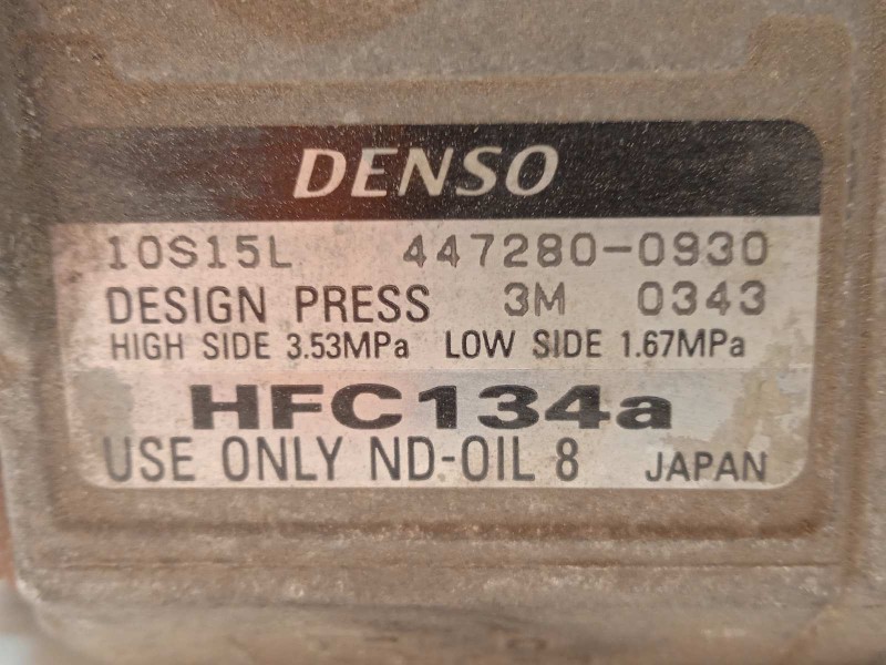 Recambio de compresor aire acondicionado para subaru legacy lim. b14 limited referencia OEM IAM 4472800930  73111AJ020