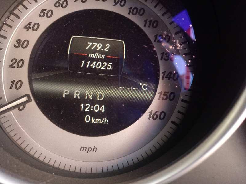 mercedes-benz clase c (w204) berlina del año 2012