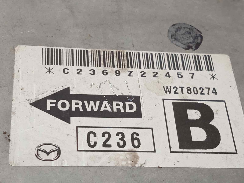 Recambio de centralita airbag para mazda 5 berl. (cr) 2.0 turbodiesel cat referencia OEM IAM W2T80274  C23657K30E