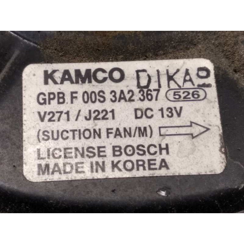 Recambio de electroventilador para chevrolet nubira wagon 2.0 diesel cat referencia OEM IAM F00S3A2367  