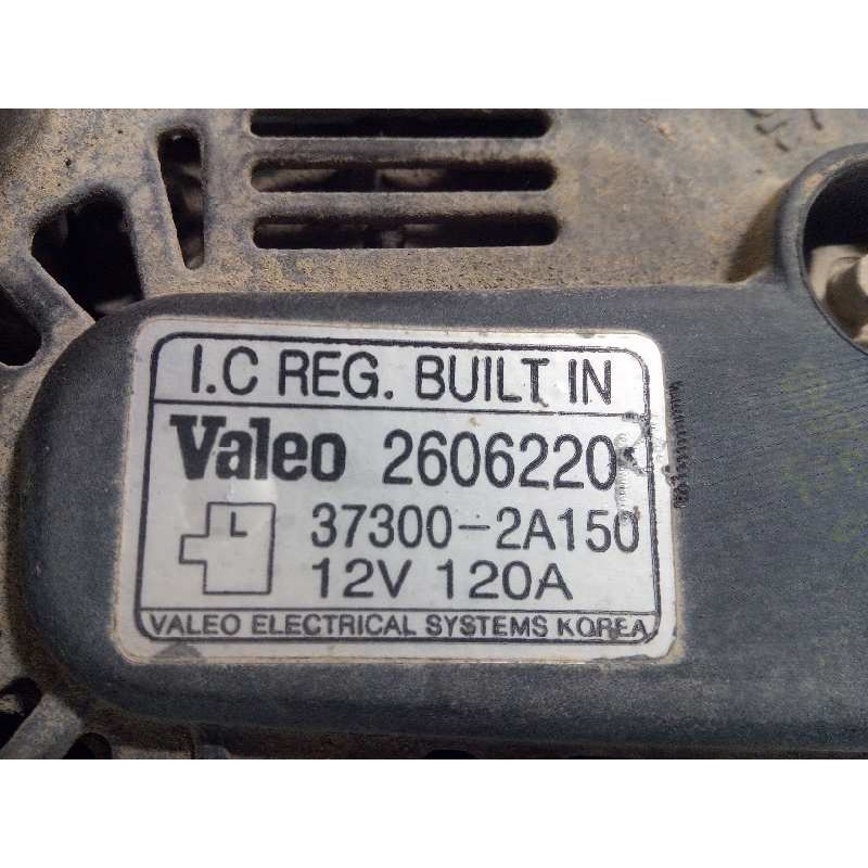 Recambio de alternador para kia soul 1.6 crdi cat referencia OEM IAM 373002A150  2606220