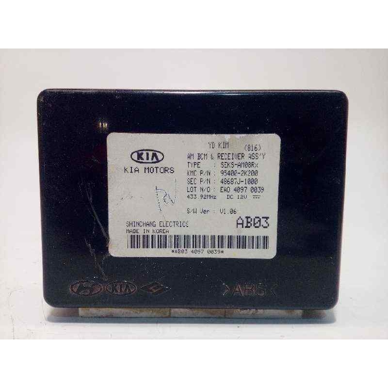 Recambio de centralita check control para kia soul 1.6 crdi cat referencia OEM IAM 954002K200  