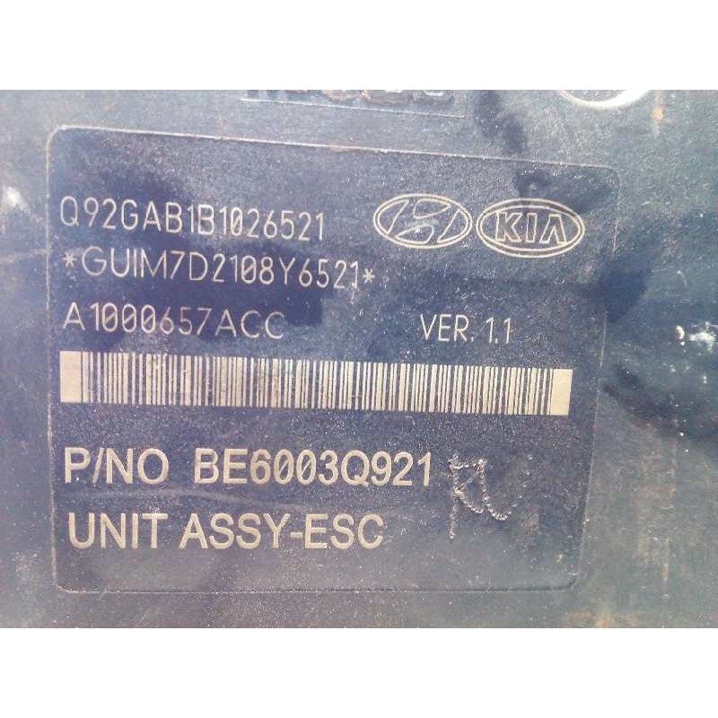 Recambio de abs para kia carens ( ) 1.7 crdi cat referencia OEM IAM 58910A4410 BE6003Q921 60BH6013Q921