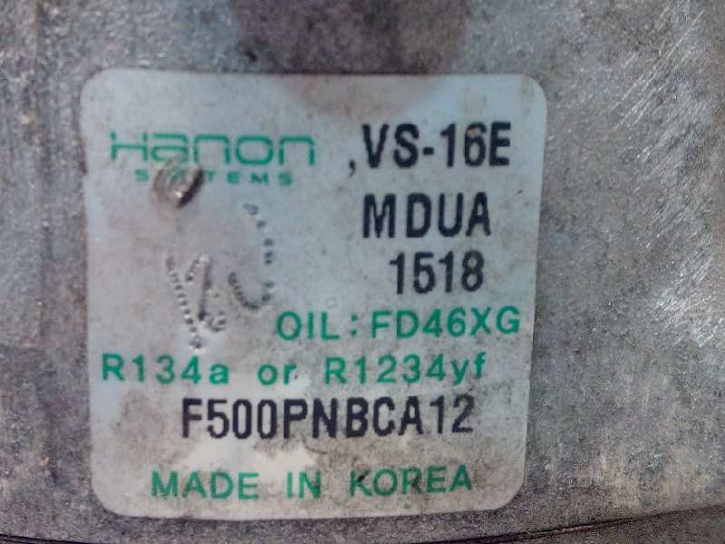 Recambio de compresor aire acondicionado para kia carens ( ) 1.7 crdi cat referencia OEM IAM 97701A4500  F500PNBCA12