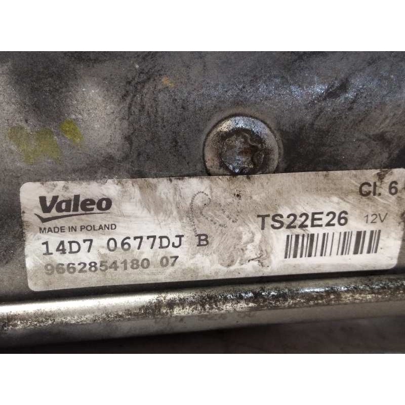 Recambio de motor arranque para peugeot expert furgón pro standard referencia OEM IAM 9662854180  TS22E26