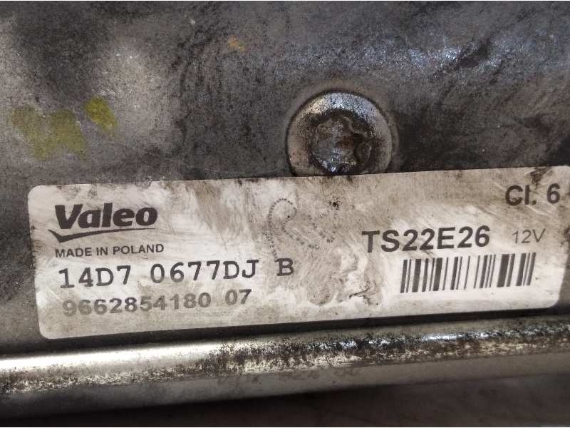 Recambio de motor arranque para peugeot expert furgón pro standard referencia OEM IAM 9662854180  TS22E26