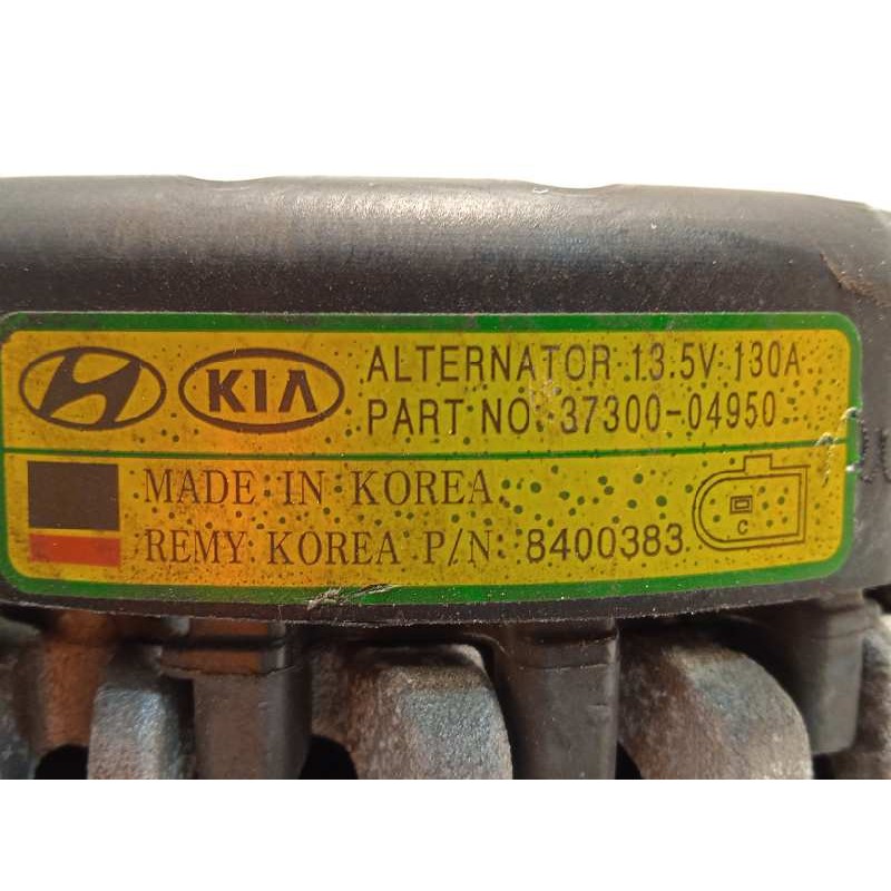 Recambio de alternador para hyundai kona 1.0 tgdi cat referencia OEM IAM 3730004950  8400383
